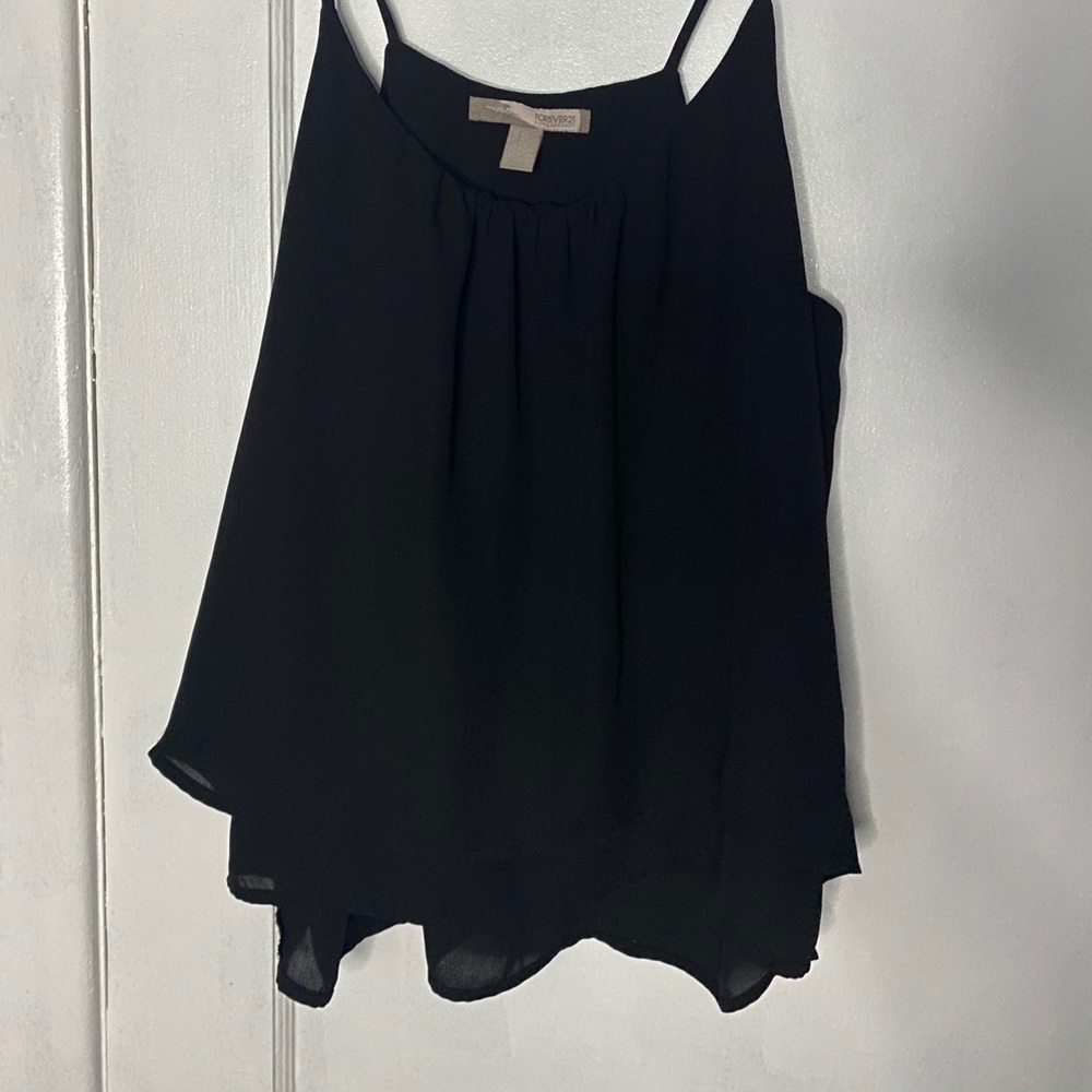 Forever 21 Black Blouse